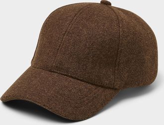 Simons Womens Felted cap in mottled colours