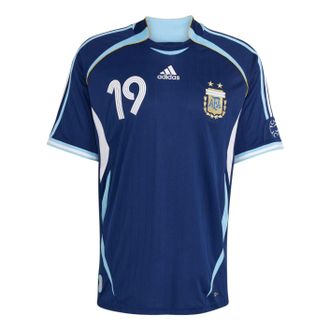 adidas Lionel Messi Argentina Away Jersey Asia Sizing 2006 Dark Blue JN3709