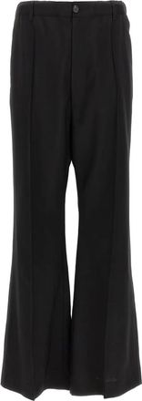 Marni Pantaloni Tropical in lana - Nero