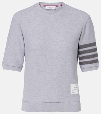 Thom Browne 4-Bar cotton jersey T-shirt