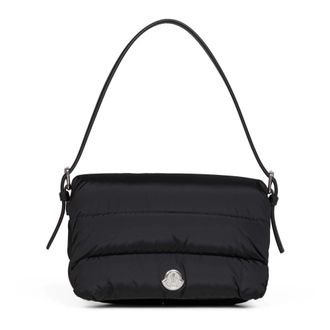 Moncler Tassen, Dames, Zwart, ONE Size, Katoen, Caradoc Schoudertas