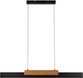 Näve Naeve WIEBKE Lampada a sospensione a barra LED dimmerabile da soffitto, marrone 3000K