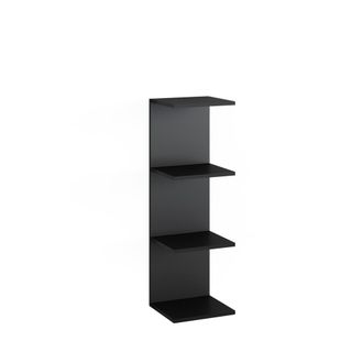 Vicco Estante De Pared Paolo, Negro, 30 X 95 Cm Vicco