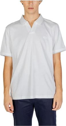 Calvin Klein Jeans Witte Katoenen Polo Shirt Heren - Heren - Polos - Wit - 2XL - Katoen - Tops