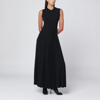 Balenciaga Black sleeveless long dress