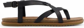 Blowfish Dames Zwarte Strappy Buckle Sandalen - Macarah B