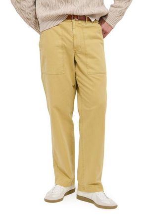 Alex Mill Cotton Herringbone Field Pants in Beeswax at Nordstrom, Size 32 X R
