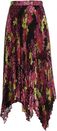Versace Multicolor Orchid Versace skirt