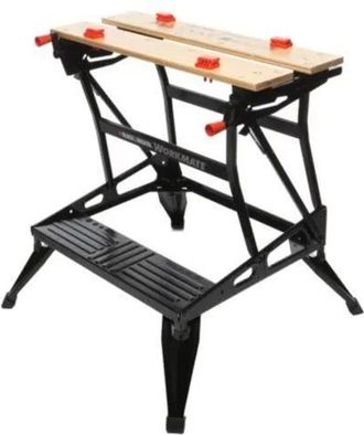 Black+Decker Banco De Trabajo Plegable Black+decker Wm626 Altura Ajustable 250 Kg
