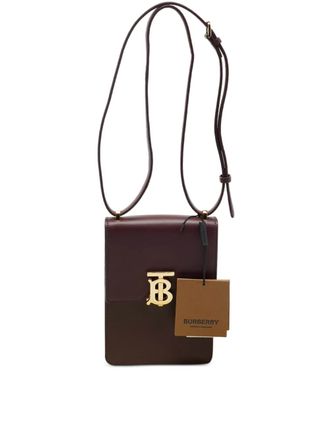 Burberry Robin leren crossbodytas - Paars