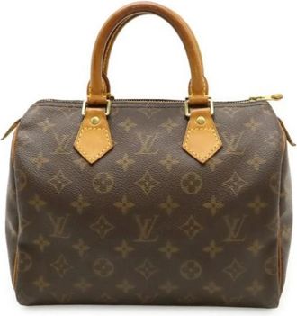 Louis Vuitton Pre-owned Vintage Monogram Handtas - Dames - Vintage Handtas - Bruin - ONE Size - Vintage