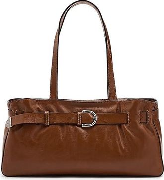 Frye Heather Satchel Satchel Womens Handbags Cognac, Leather