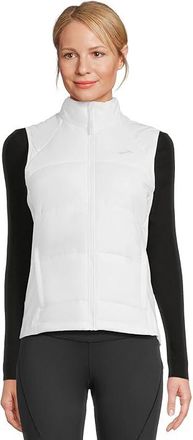 Brooks Shield Hybrid Vest 3.0 Womens Jacket White : 2XL, Polyester
