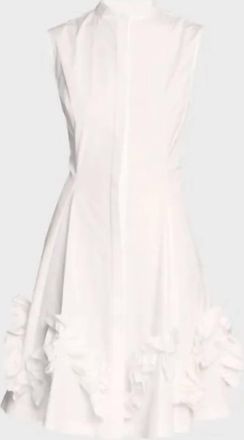 Lela Rose Womens Natalie Dress In White