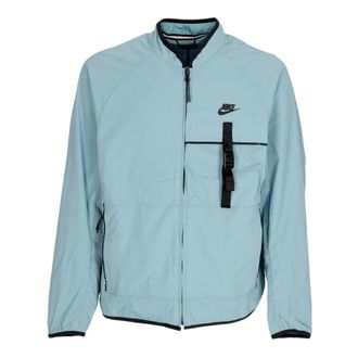 Nike Tech Woven Jacket - Heren - Outdoorjassen - Blauw - L - Denim - Fitness