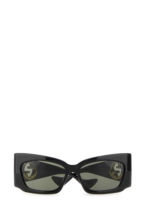 Gucci Womens Black Acetate Sunglasses Blackblackgrey Occhiali Da Sole