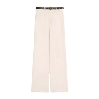 Max Mara Mujer, Pantalones, Blanco, Talla: M