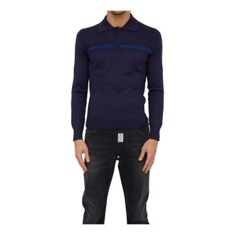Dirk Bikkembergs Blue Shirt Casual Fashion Style