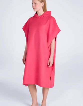 Mountain Warehouse Womens Mountain Warehouse Womens/Ladies Lagoon Microfibre Poncho - Pink - Size: 22/26/24/28/6/14/10/16/18/20/2/4/8/12