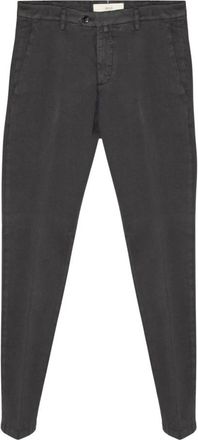 BRIGLIA 1949 Bg 04 Slim-fit Broeken - Heren - Slim Fit Broeken - Grijs - M - Katoen - Broeken