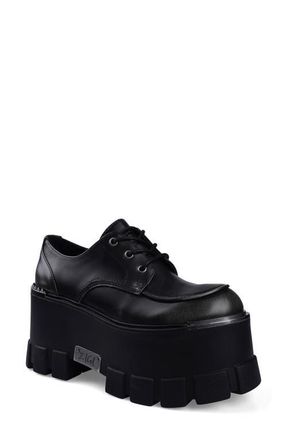 Zigi Soho Jami Platform Derby in Black at Nordstrom, Size 11