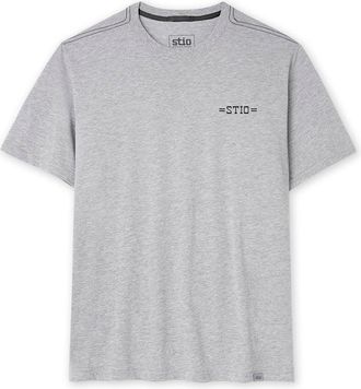 Stio | Unisex Wild and Western Tee Shirt, Size Extra Small in Alloy Heather | Cotton