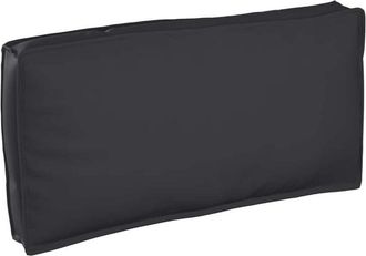 vidaXL Pallet Cushion for Seat / Backrest Black 120 x 60 x 12 cm vidaXL