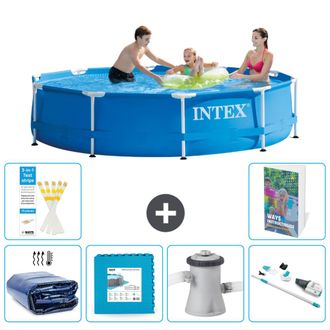Intex Piscina Con Estructura Redonda - 305x76 Cm - 7-piezas S145