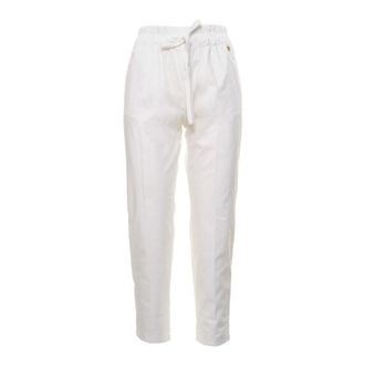 Souvenir Slim-fit Trousers, female, White, Size: S Slim-fit Trousers
