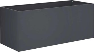 vidaXL Macetero De Jard&iacute;n Gris Antracita 80 X 40 X 40 Cm Vidaxl