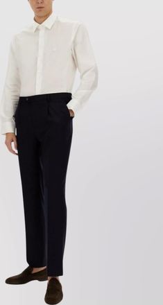 Etro regular-fit logo-print shirt