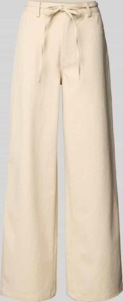 Moves Jeans mit Bindeg&uuml;rtel Modell Adanna in Offwhite, Gr&ouml;&szlig;e 34