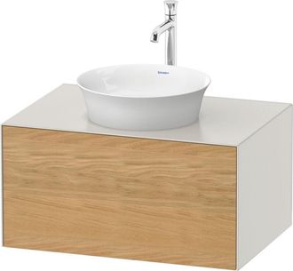 Duravit Duravit - Tulip Blanco, Mueble De Ba&ntilde;o Montado En La Pared, Ancho