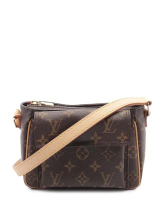 Louis Vuitton 2005 Monogram Viva Cite PM crossbody bag - women - Fabric/Leather - One Size - Brown