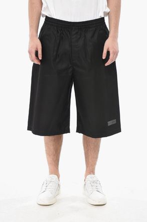 Givenchy Shorts in Nylon con Elastico in Vita e Coulisse Givenchy