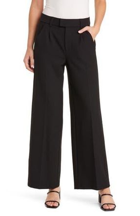 Wit & Wisdom Skyrise Wide Leg Pants in Black at Nordstrom Rack, Size 16