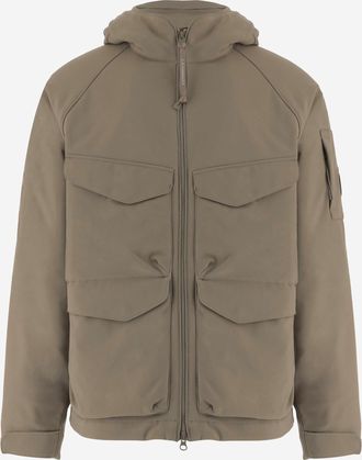 C.P. Company stretch nylon jack met meerdere zakken