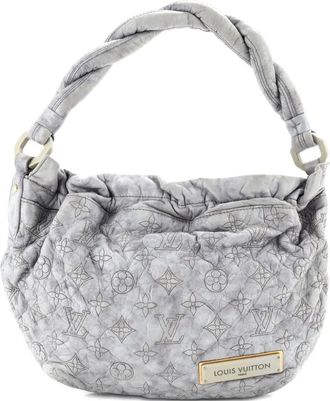 Louis Vuitton Olympe Nimbus Handbag Limited Edition Monogram Lambskin PM hobo bag - Grijs