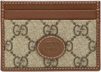 Gucci Pre-owned Wallets, female, Beige, Size: ONE SIZE Pre-owned Plastic Wallet