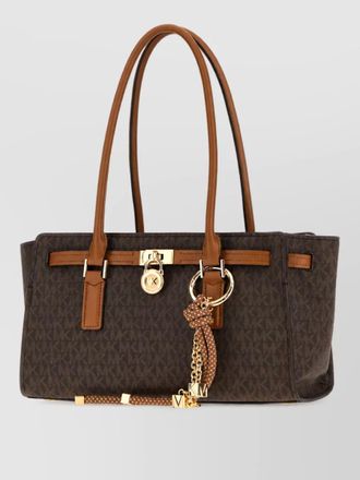 Michael Kors hamilton printed canvas tote bag