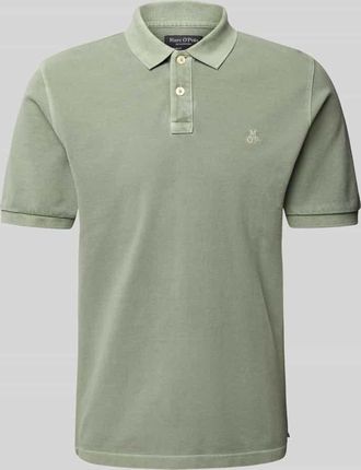 Marc O'Polo Regular Fit Poloshirt aus reiner Baumwolle in Mint, Gr&ouml;&szlig;e M
