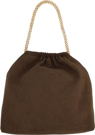 Stella McCartney Womens Falabella Bag Brown Polyester Shoulder
