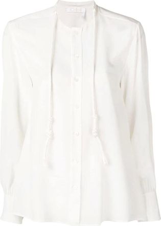 Chlo&eacute; Dames, Blouses & Shirts, Wit, Maat: S