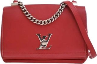 Louis Vuitton Pre-owned Cross Body Bags, female, Red, Size: ONE SIZE Pre-owned LockMe II BB