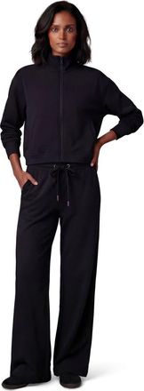Lords of Harlech Womens Wide Leg Lounge Pant in Very Black at Nordstrom, Size Xx-Large