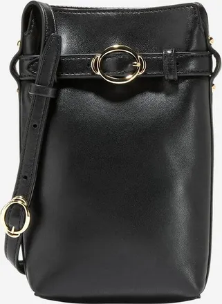 Cole Haan Womens Alexandria Phone Case Pouch - Black