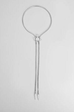 Vivienne Westwood Jewelry Bolo tie in ottone argento