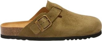 Scholl Olivier Mules - Heren - Slip ons - Groen - 45 EU - Su&egrave;de - Schoenen