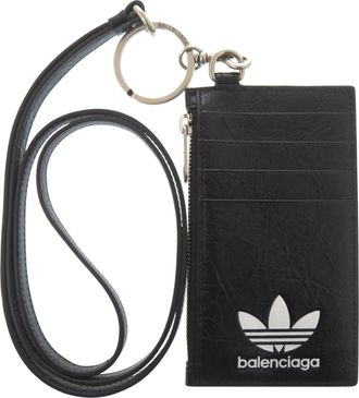 Balenciaga Black White Leather Shoulder Bag (Pre-Owned)