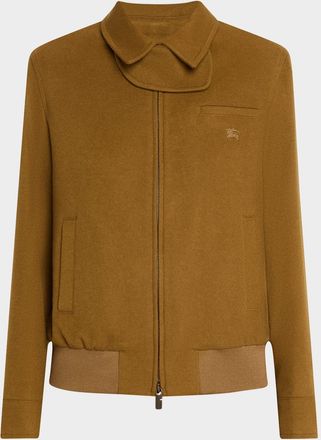 Burberry Cashmere Bomber Jacket